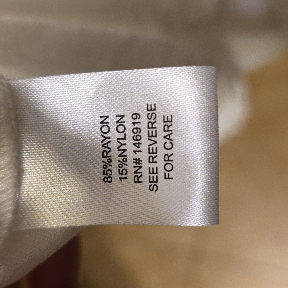 RACHEL Rachel Roy White Blouse Womens XL (Jacqueline # 11) - Picture 5 of 5